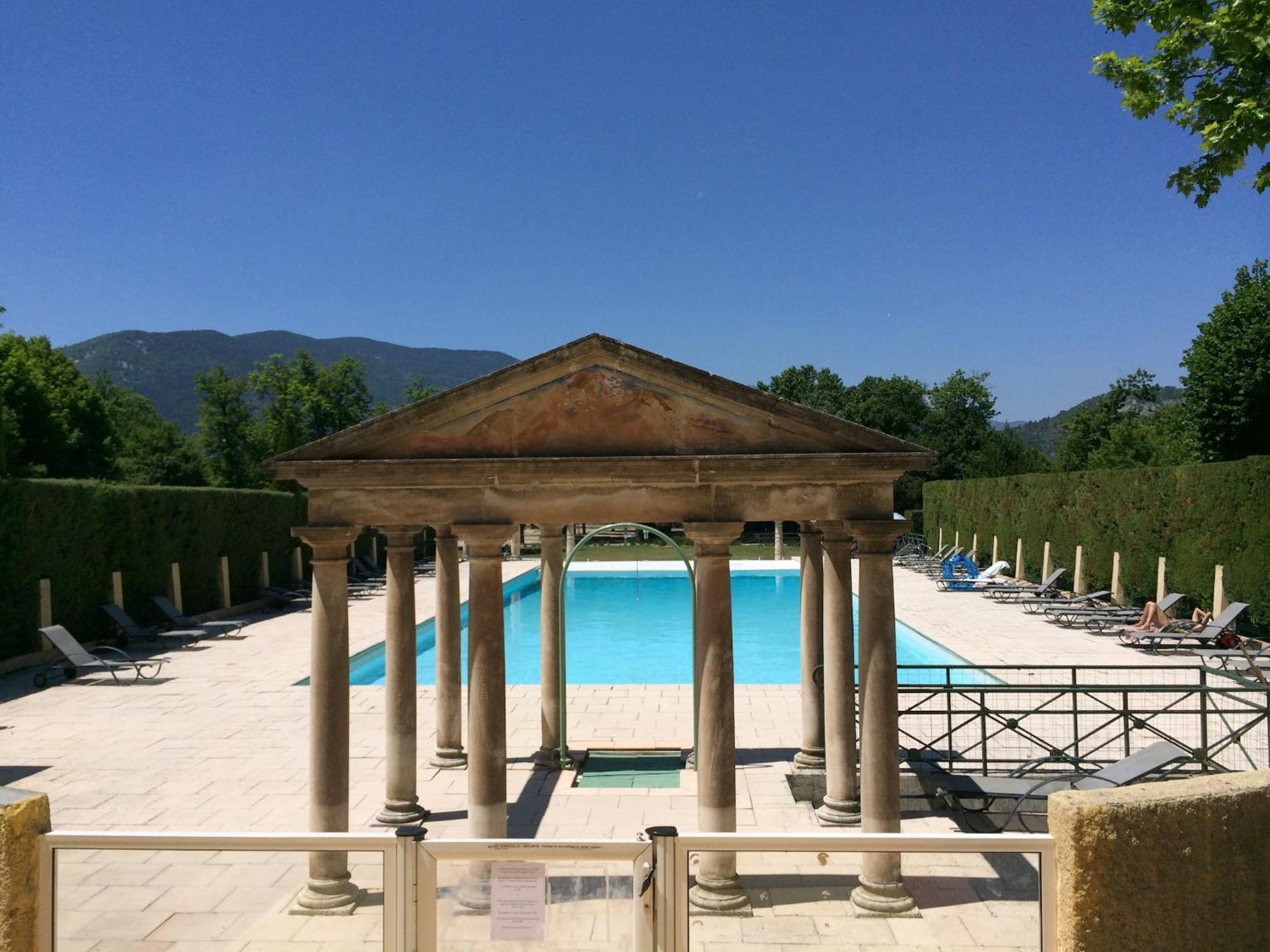 Cozy Apartment With Swimming Pool Terrace Garden Parking Montbrun-les-Bains Exteriör bild